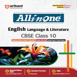 All in One English Language n Literature Class10 CBSE Exams 2026 By Arihant